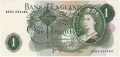 Bank Of England 1 Pound Notes Portrait 1 Pound, CU21